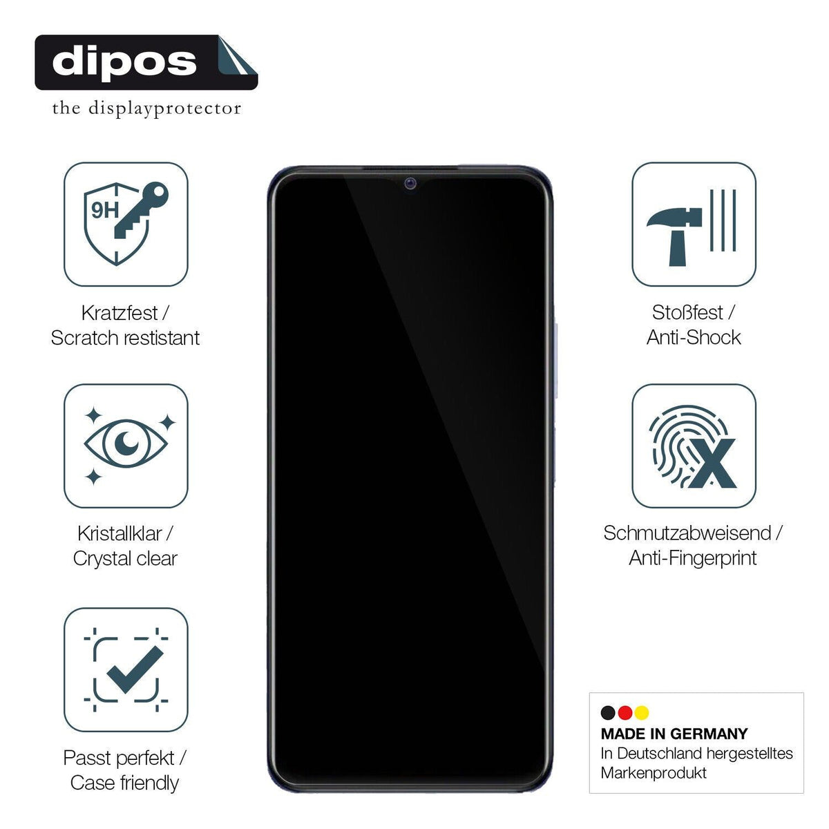 Screen Protector for VIVO Y21 Flexible Glass 9H dipos