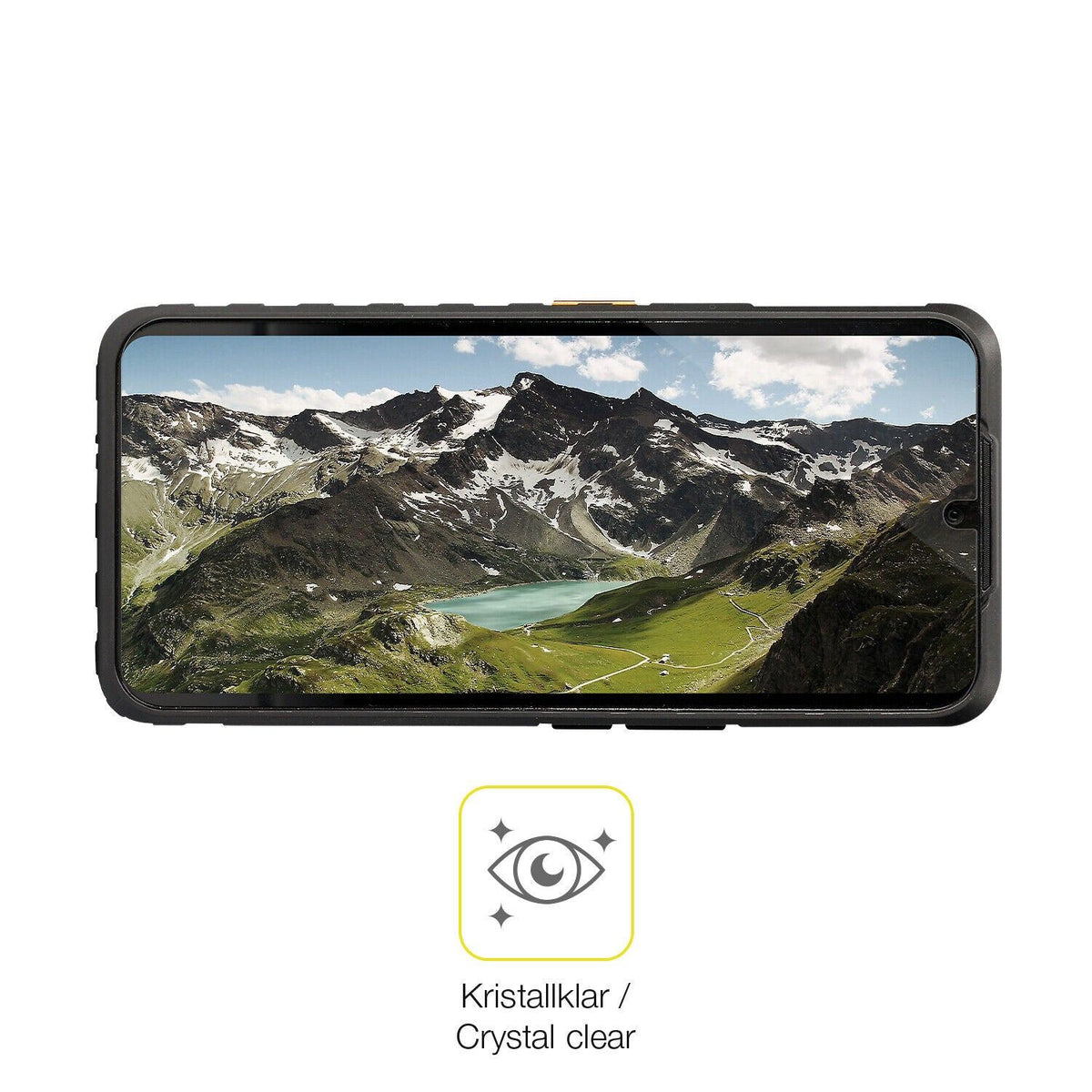 Full Cover Screen Protector for CAT S53 – Covers Curved Edges | dipos
