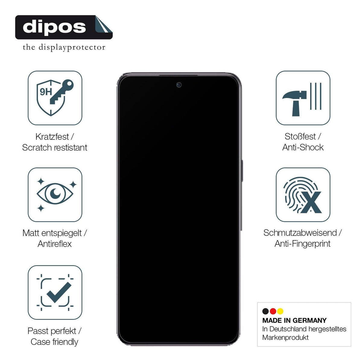 Screen Protector for OnePlus Ace Pro 5G  matte Flexible Glass 9H dipos