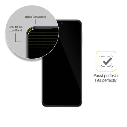 2x Screen Protector for Samsung Galaxy M33 Protective Film covers 100% dipos