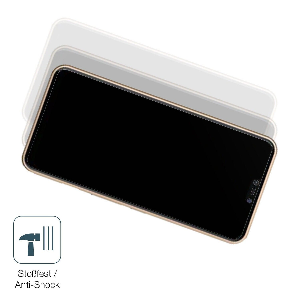 Screen Protector for Fujitsu Arrows M05 matte Flexible Glass 9H dipos
