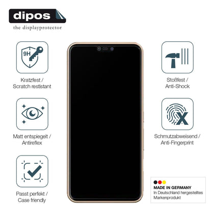 Screen Protector for Fujitsu Arrows M05 matte Flexible Glass 9H dipos