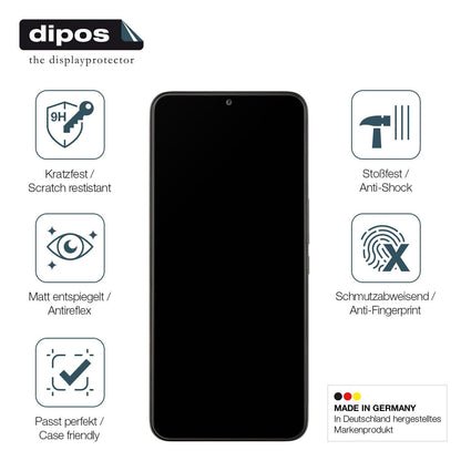 Screen Protector for TCL 40 R matte Flexible Glass 9H dipos