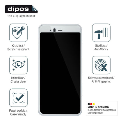Screen Protector for Fujitsu Arrows Be F-04K Flexible Glass 9H dipos