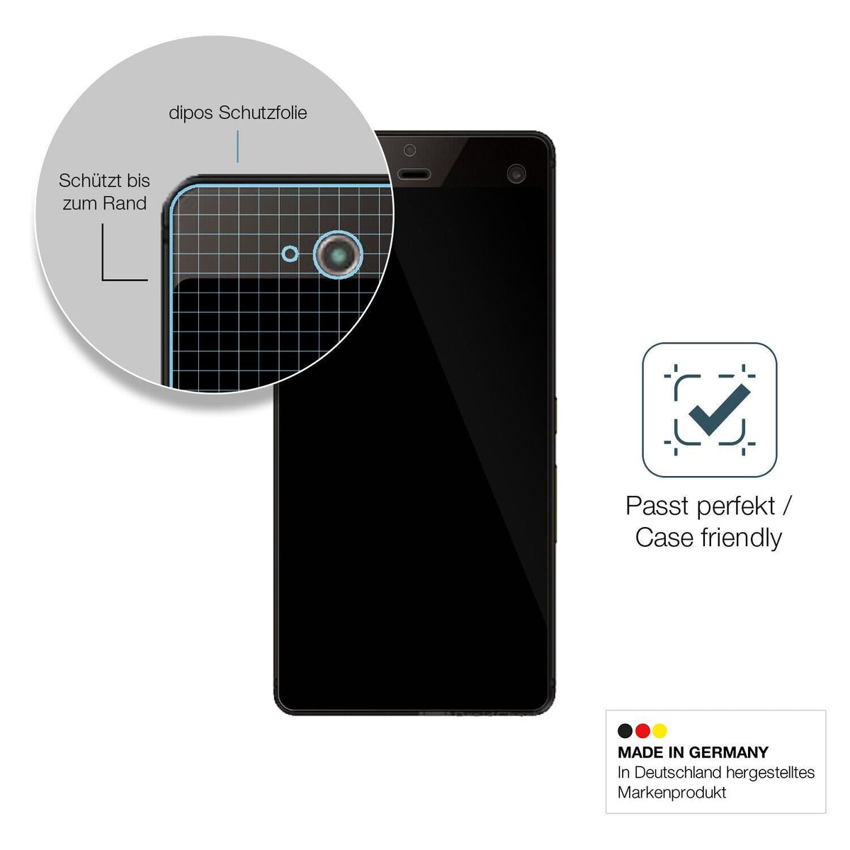 Screen Protector for Fujitsu Arrows NX F-01J Flexible Glass 9H dipos