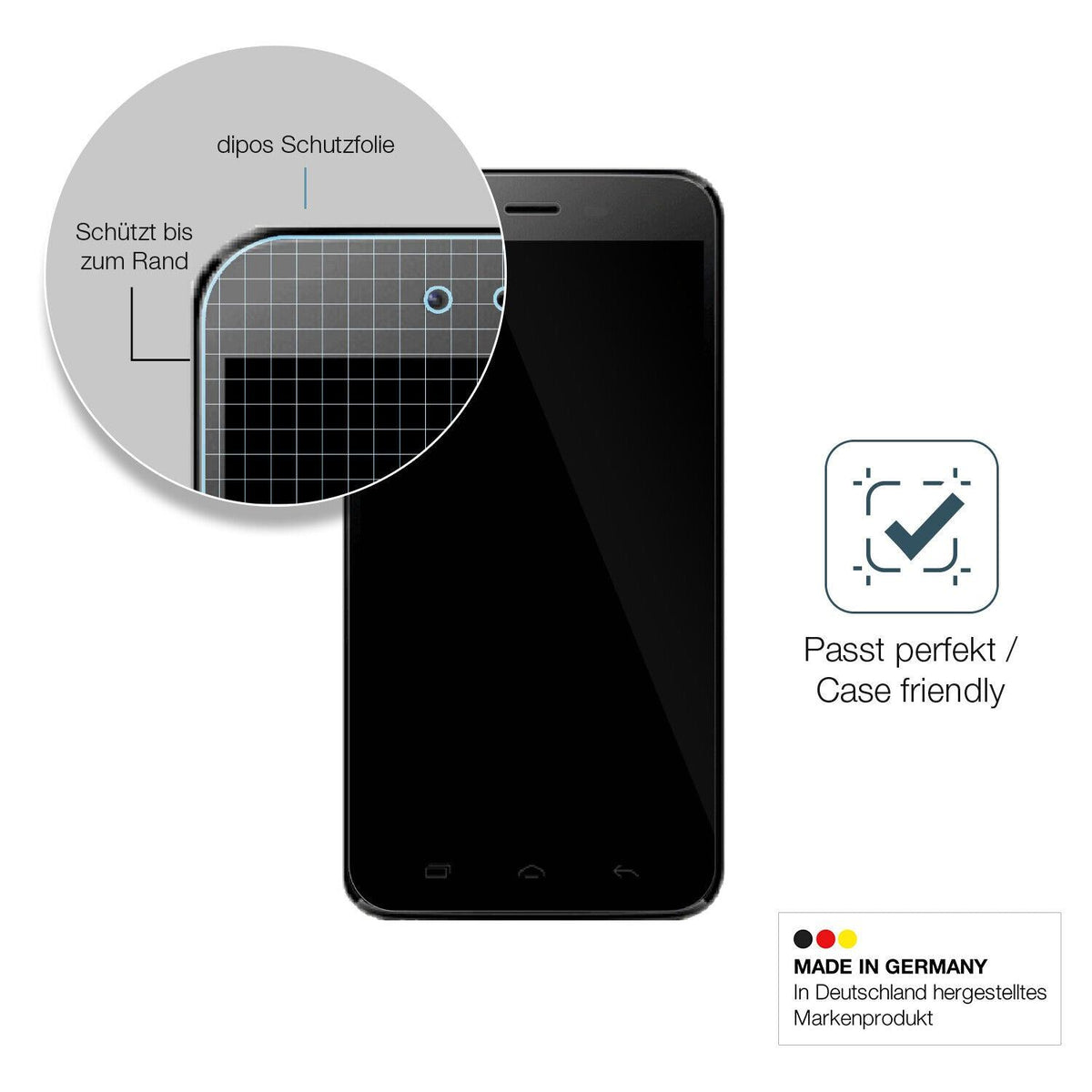Screen Protector for Bmobile AX1078 Flexible Glass 9H dipos