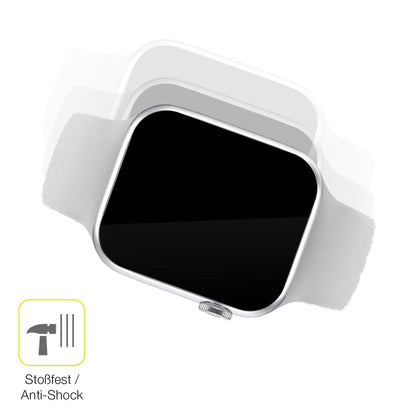2x Screen Protector for Iwo Watch 7 Pro Protective Film covers 100% dipos Flex