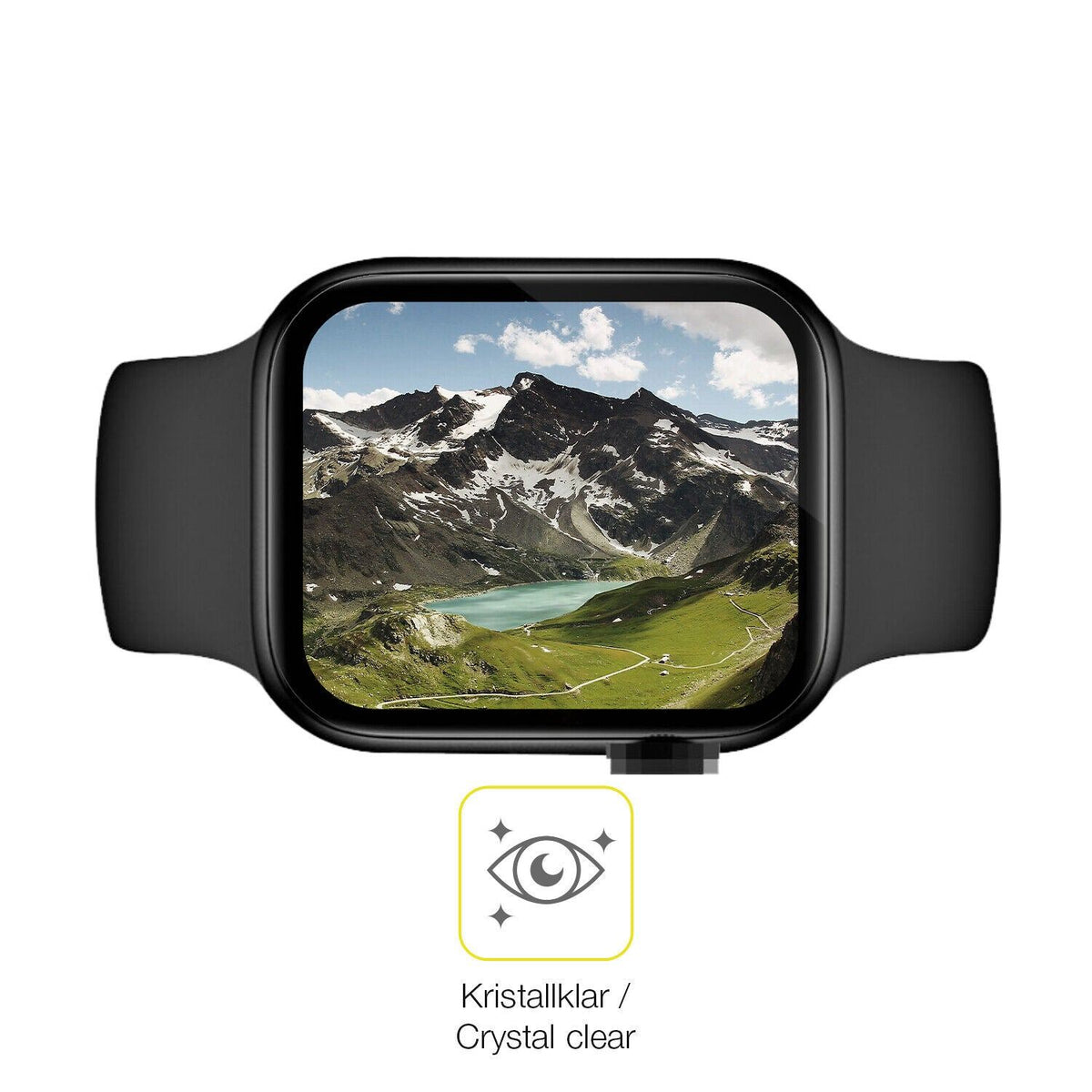 2x Screen Protector for Iwo X8 Protective Film covers 100% dipos Flex