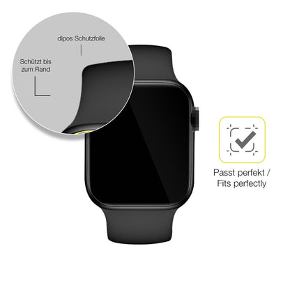 2x Screen Protector for Iwo X8 Protective Film covers 100% dipos Flex