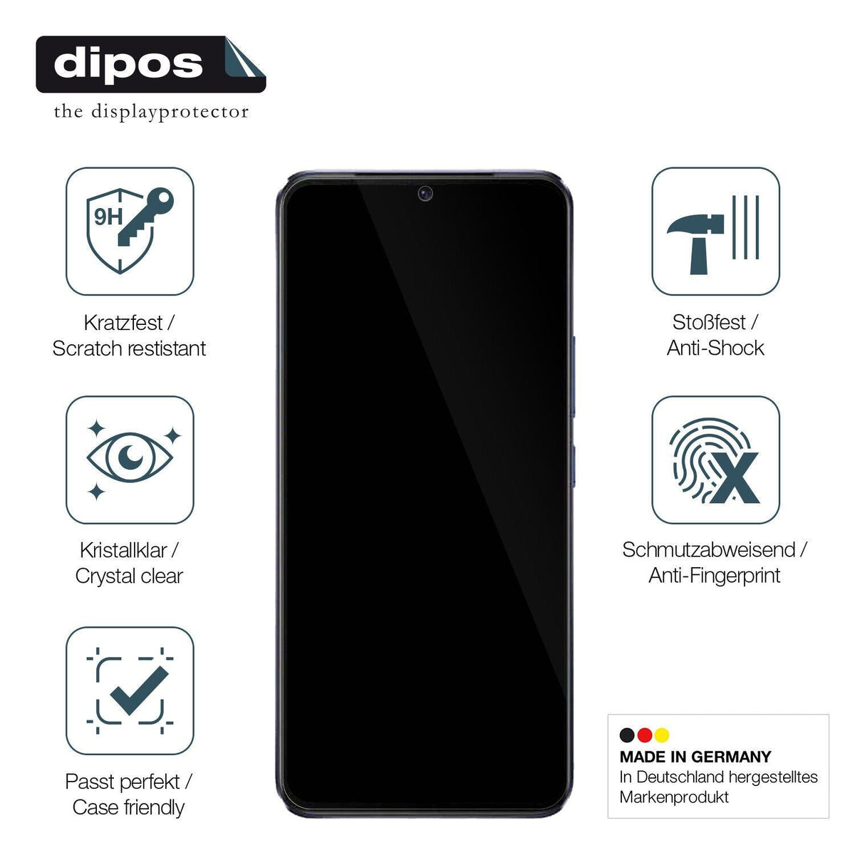Screen Protector for Vivo V21 5G Flexible Glass 9H dipos