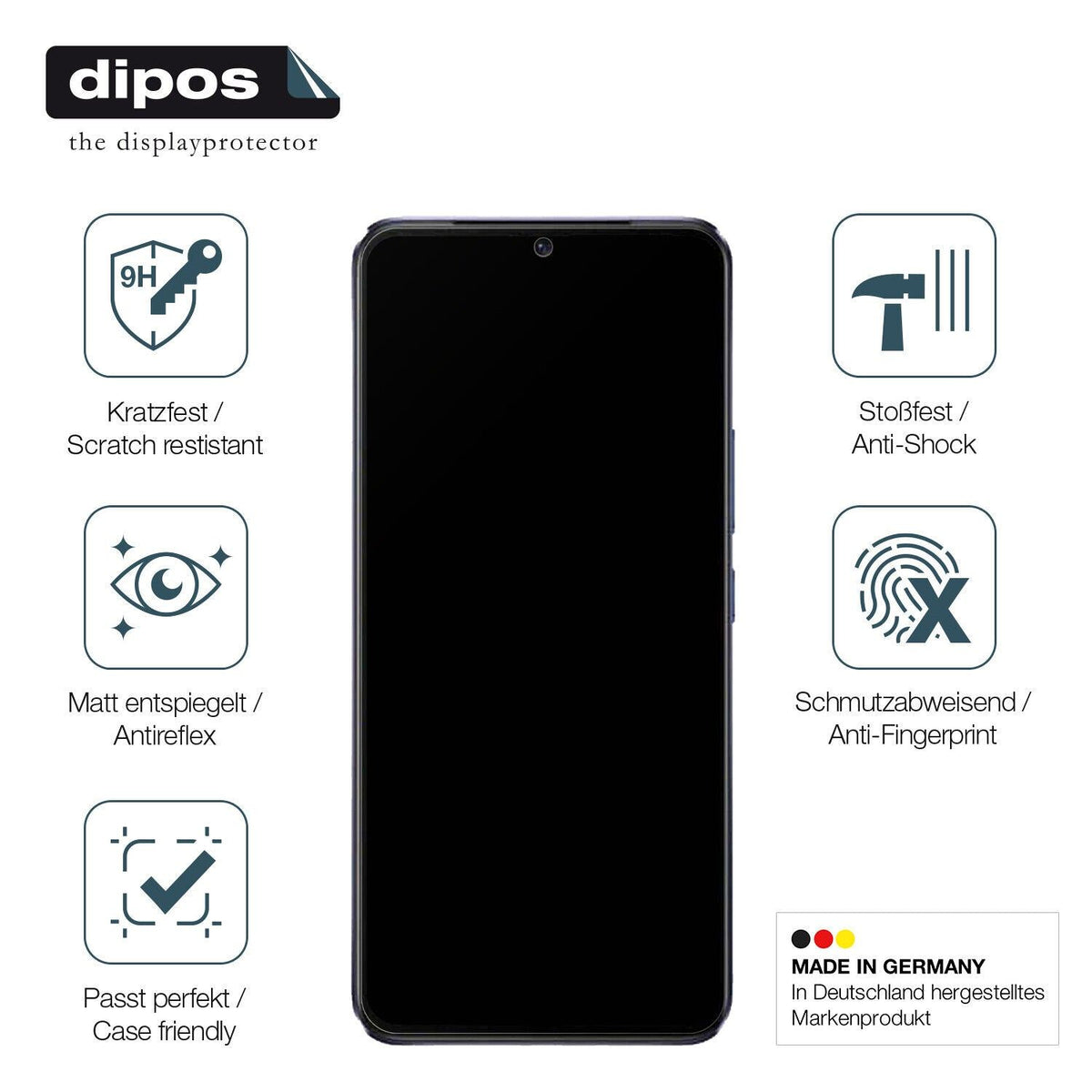 Screen Protector for Vivo V21  matte Flexible Glass 9H dipos