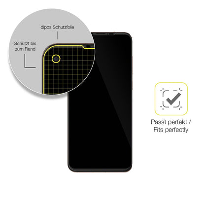 2x Screen Protector for Hisense U30 Protective Film covers 100% dipos Flex