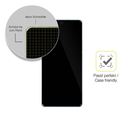 2x Screen Protector for Vivo X60 Protective Film covers 100% dipos Flex