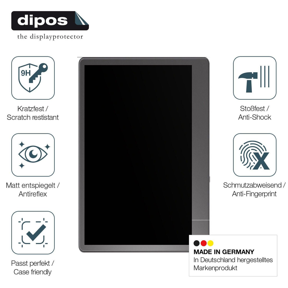 Screen Protector for Amazon Kindle Scribe (2022) matte Flexible Glass 9H dipos
