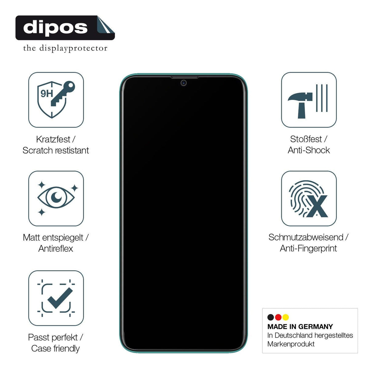 Screen Protector for Symphony Z22 matte Flexible Glass 9H dipos