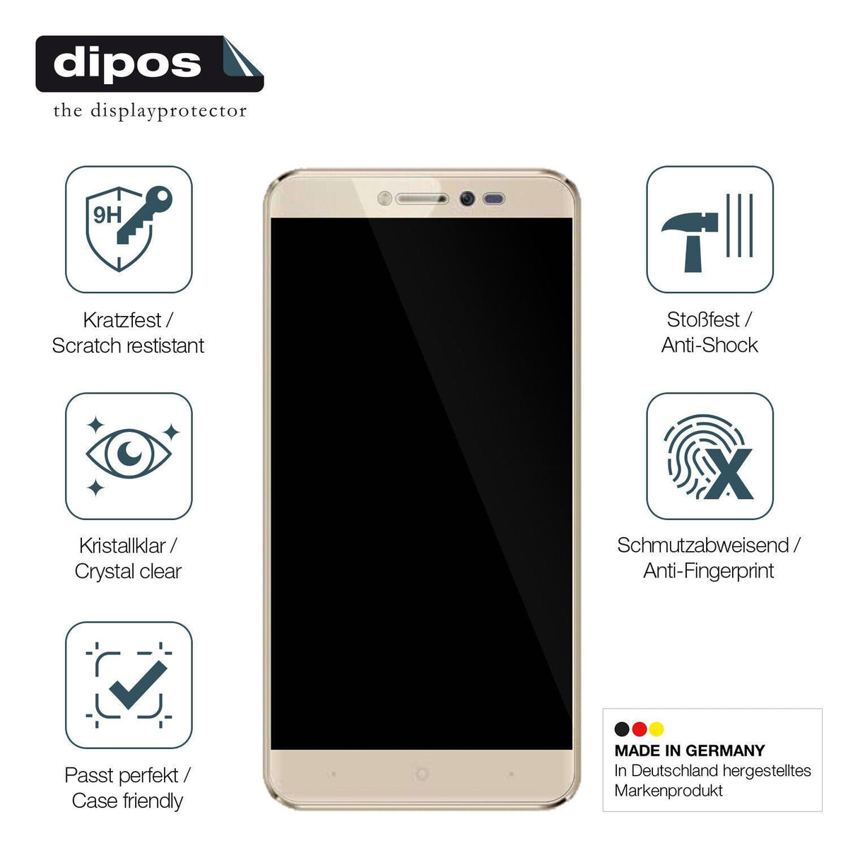 Screen Protector for Symphony i10 Plus Flexible Glass 9H dipos