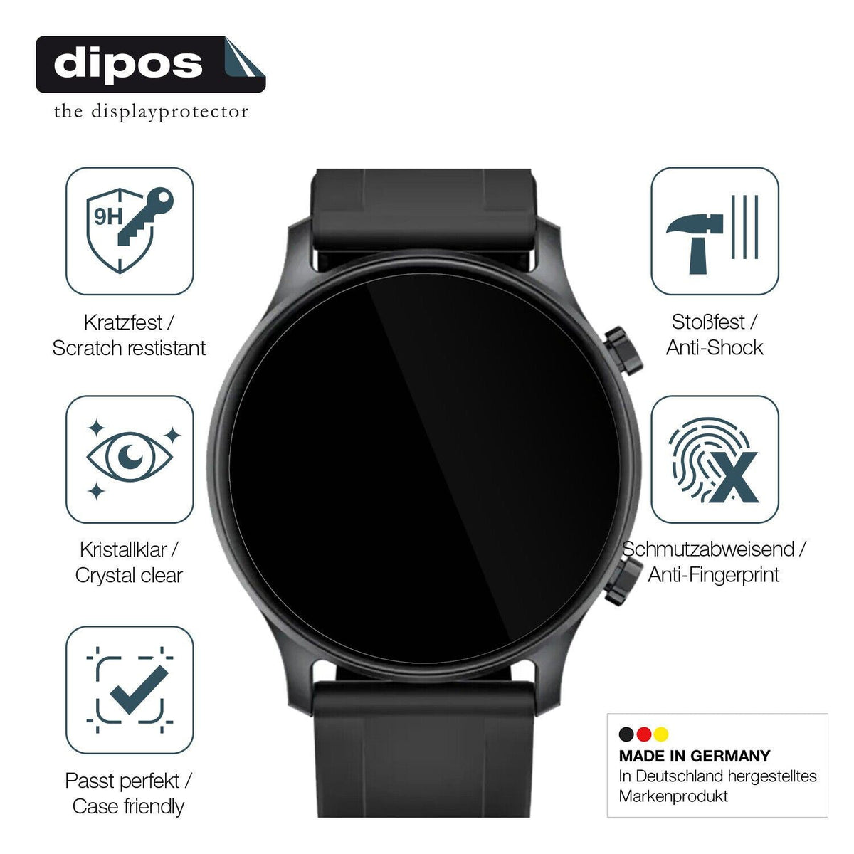 Screen Protector for Haylou RS3 Flexible Glass 9H dipos