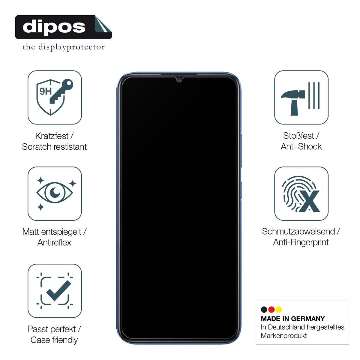 Screen Protector for Oppo Realme C3i matte Flexible Glass 9H dipos