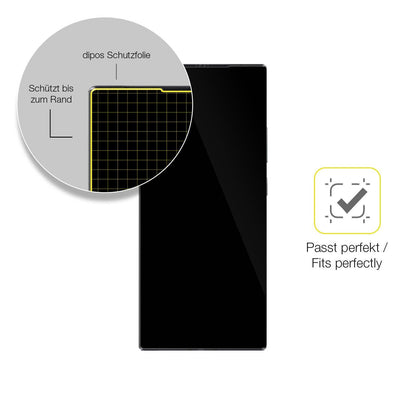 Full Cover Screen Protector for ZTE Axon 40 Ultra – Covers Curved Edges | dipos
