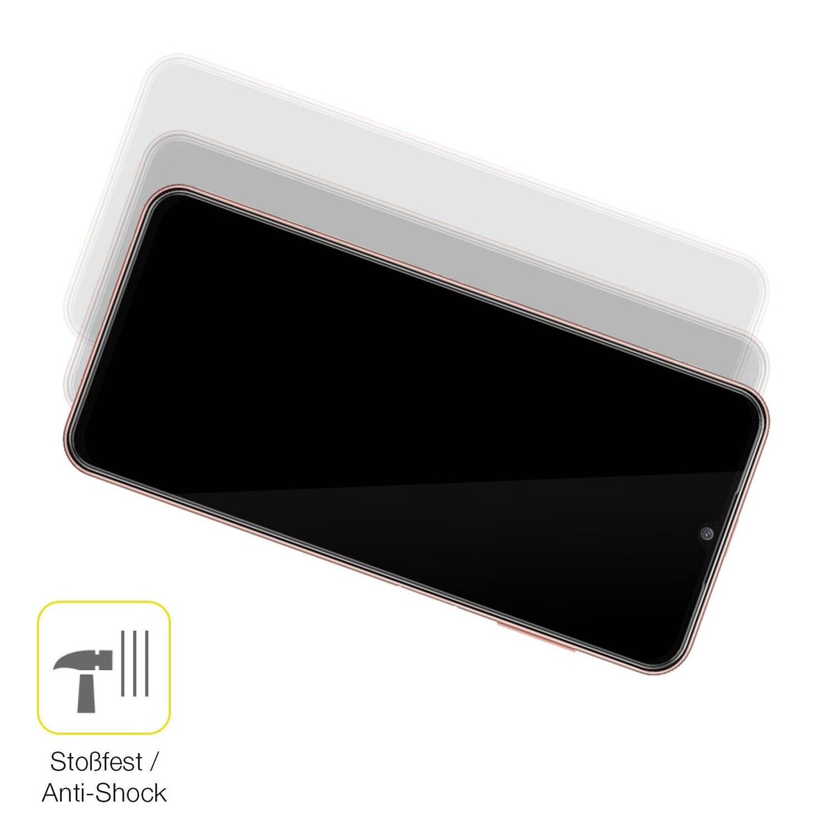 2x Screen Protector for Samsung Galaxy M13 Protective Film covers 100% dipos