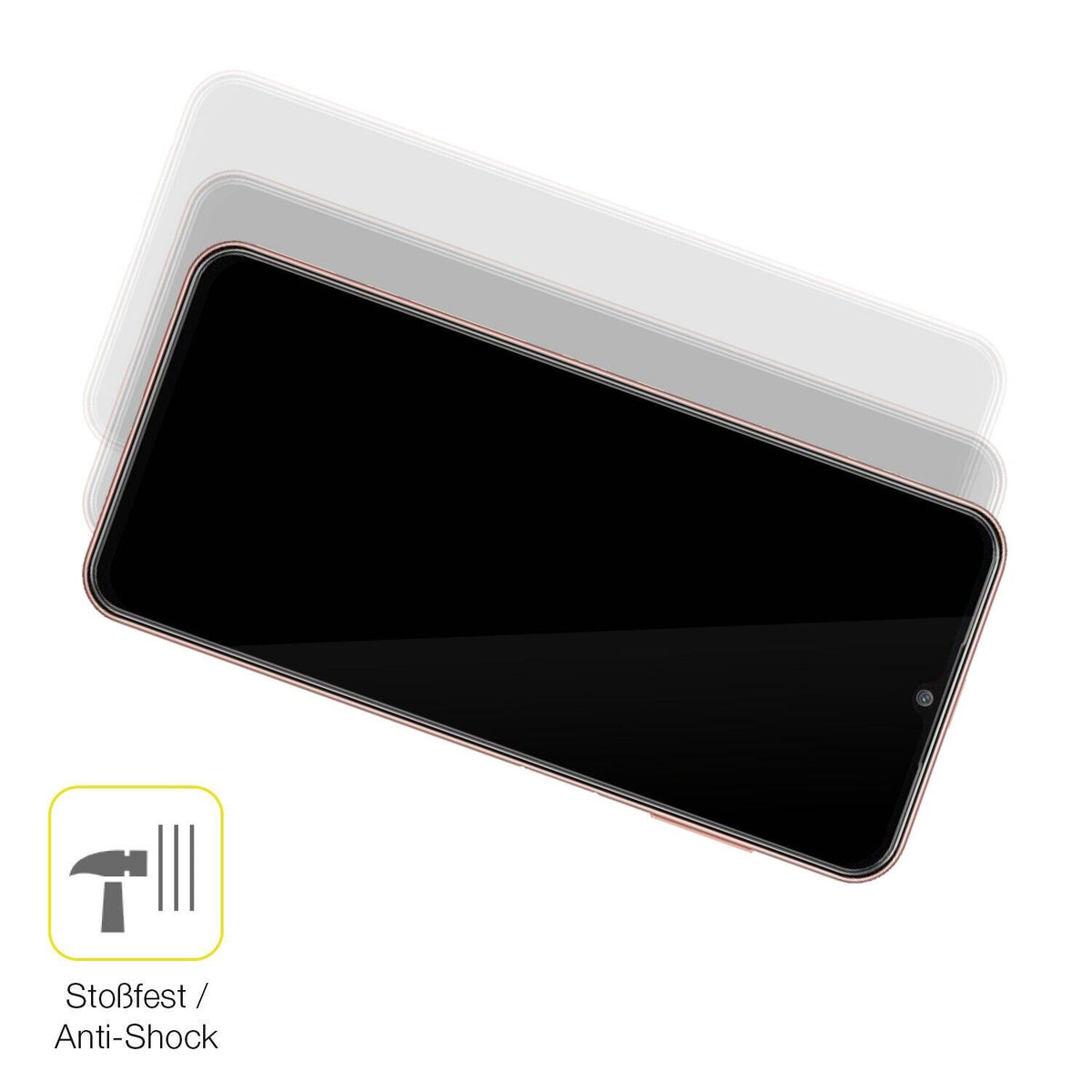 2x Screen Protector for Samsung Galaxy M13 4G Protective Film covers 100% dipos