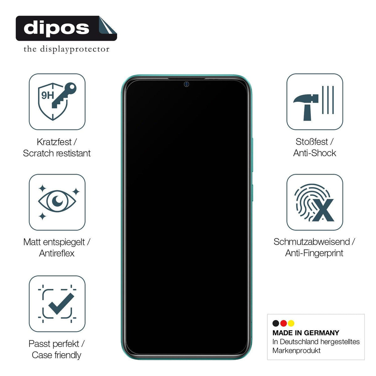 Screen Protector for Ulefone Note 10P matte Flexible Glass 9H dipos