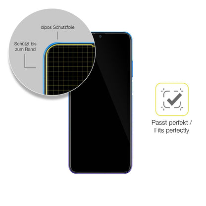 Full Cover Screen Protector for Ulefone Note 12P – Covers Curved Edges | dipos