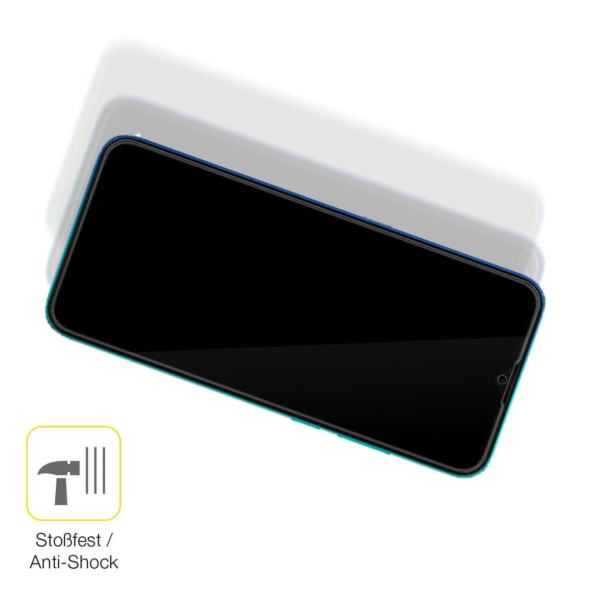 2x Screen Protector for Hisense E60 Lite Protective Film covers 100% dipos Flex
