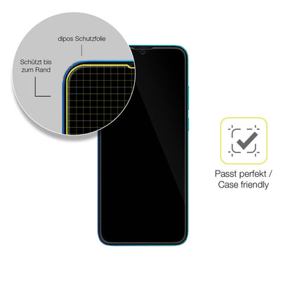 2x Screen Protector for Hisense E60 Lite Protective Film covers 100% dipos Flex