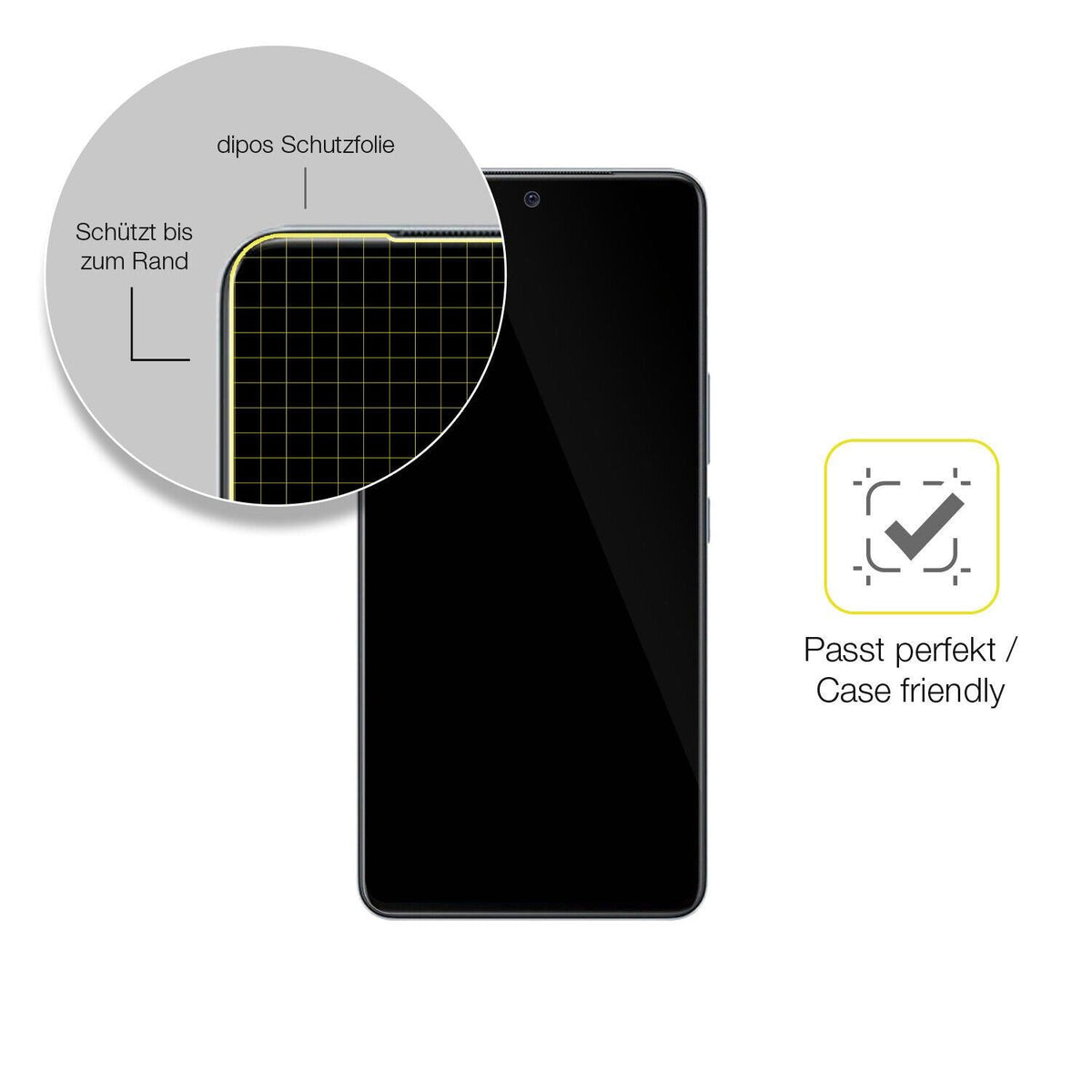 Full Cover Screen Protector for VIVO IQOO Neo 6SE – Covers Curved Edges | dipos