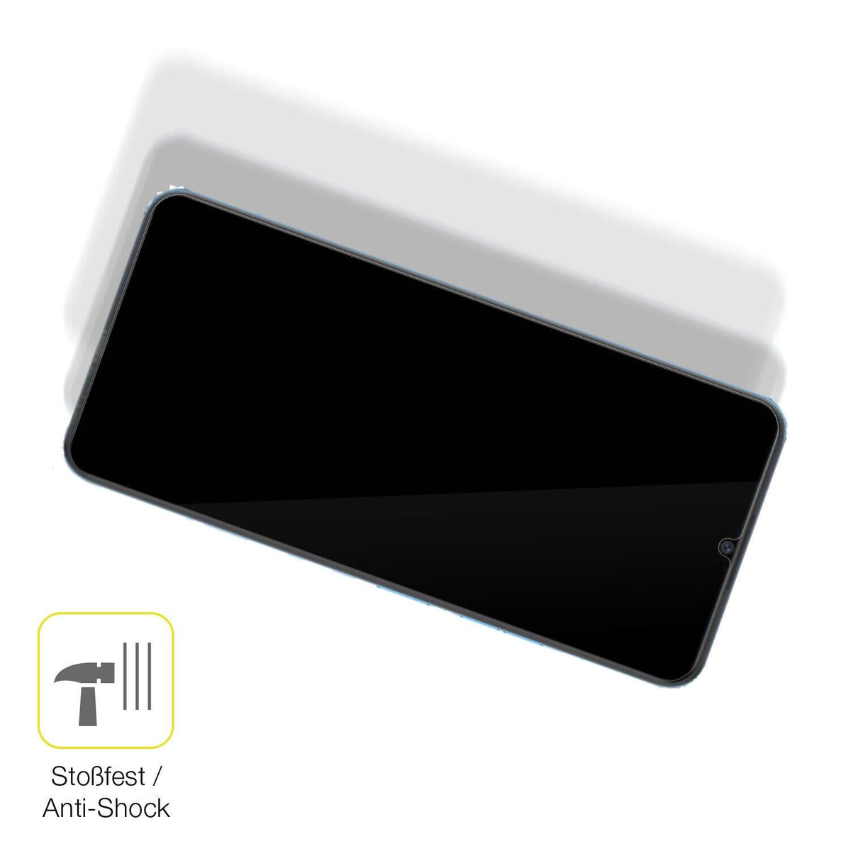 2x Screen Protector for Coolpad Cool 20S Protective Film covers 100% dipos Flex