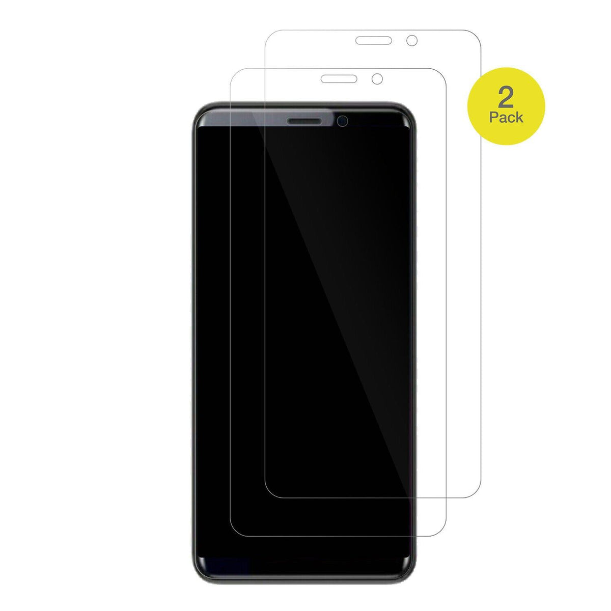 2x Screen Protector for Coolpad Cool Play 7C Protective Film covers 100% dipos