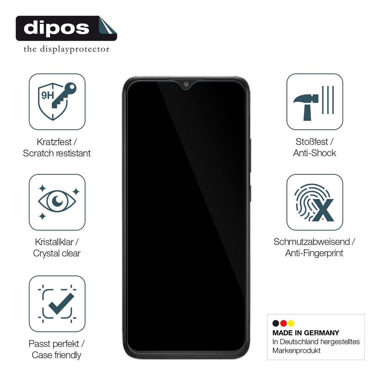 Screen Protector for Multilaser G MAX 2 Flexible Glass 9H dipos