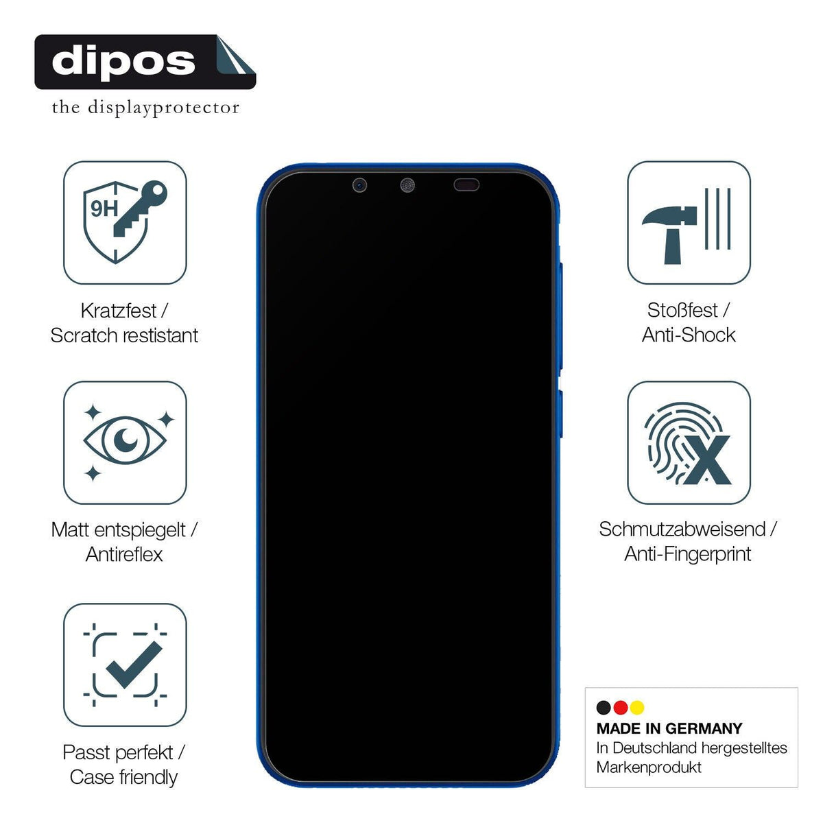 Screen Protector for Hisense Infinity E8 matte Flexible Glass 9H dipos