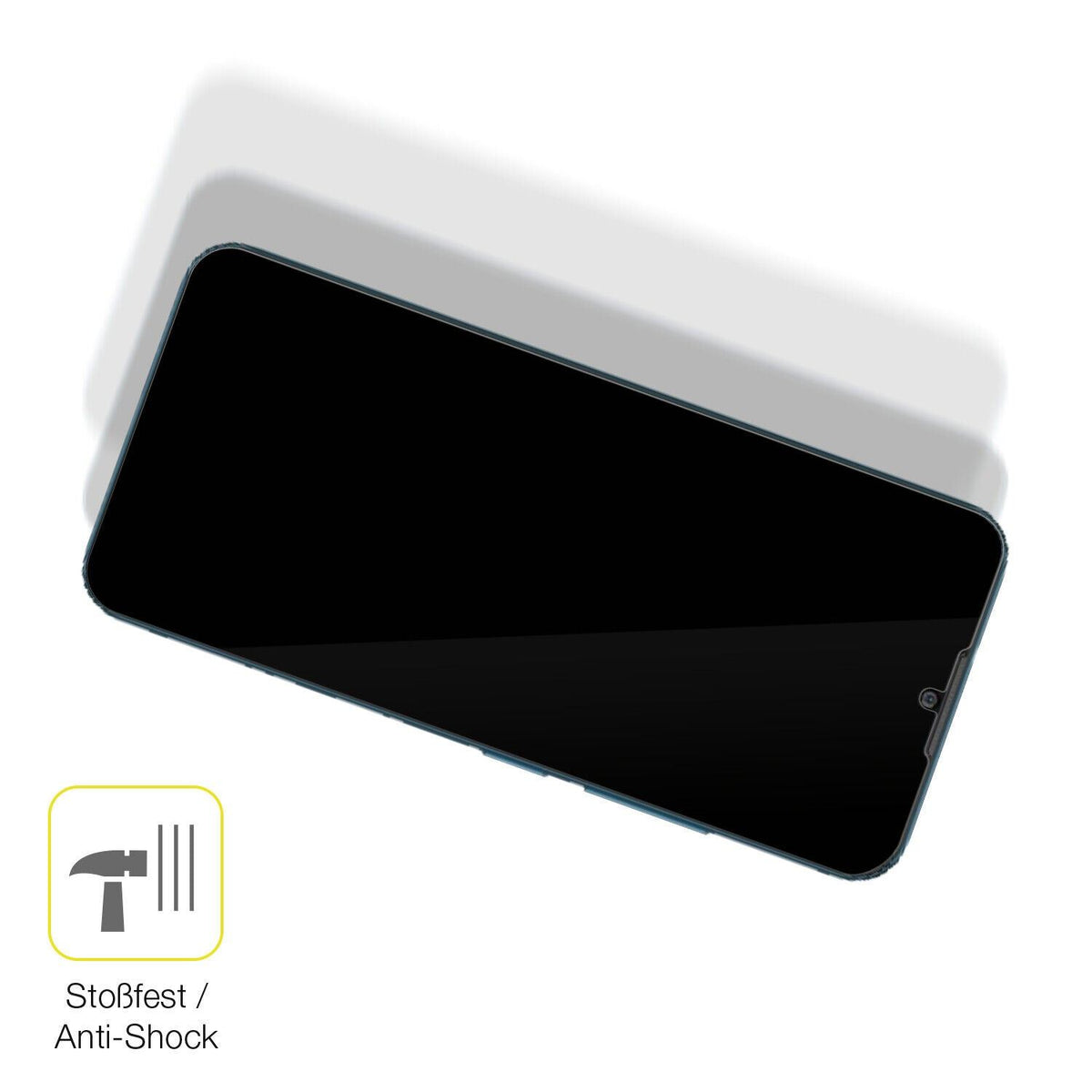 2x Screen Protector for Coolpad Cool 20 Protective Film covers 100% dipos Flex