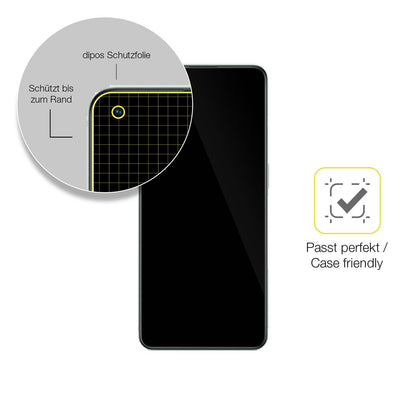 2x Screen Protector for Oppo Reno8 Lite Protective Film covers 100% dipos Flex