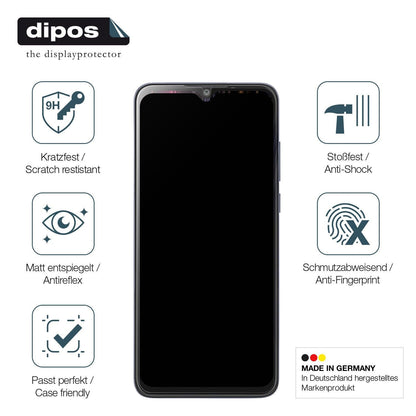 Screen Protector for Lava X2 matte Flexible Glass 9H dipos