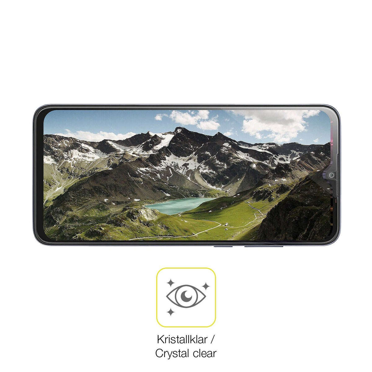 2x Screen Protector for Lava X2 Protective Film covers 100% dipos Flex