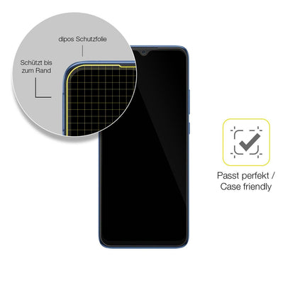 2x Screen Protector for Xiaomi Redmi 10C Protective Film covers 100% dipos Flex