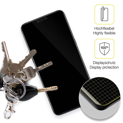 2x Screen Protector for LG V50 ThinQ Protective Film covers 100% dipos Flex
