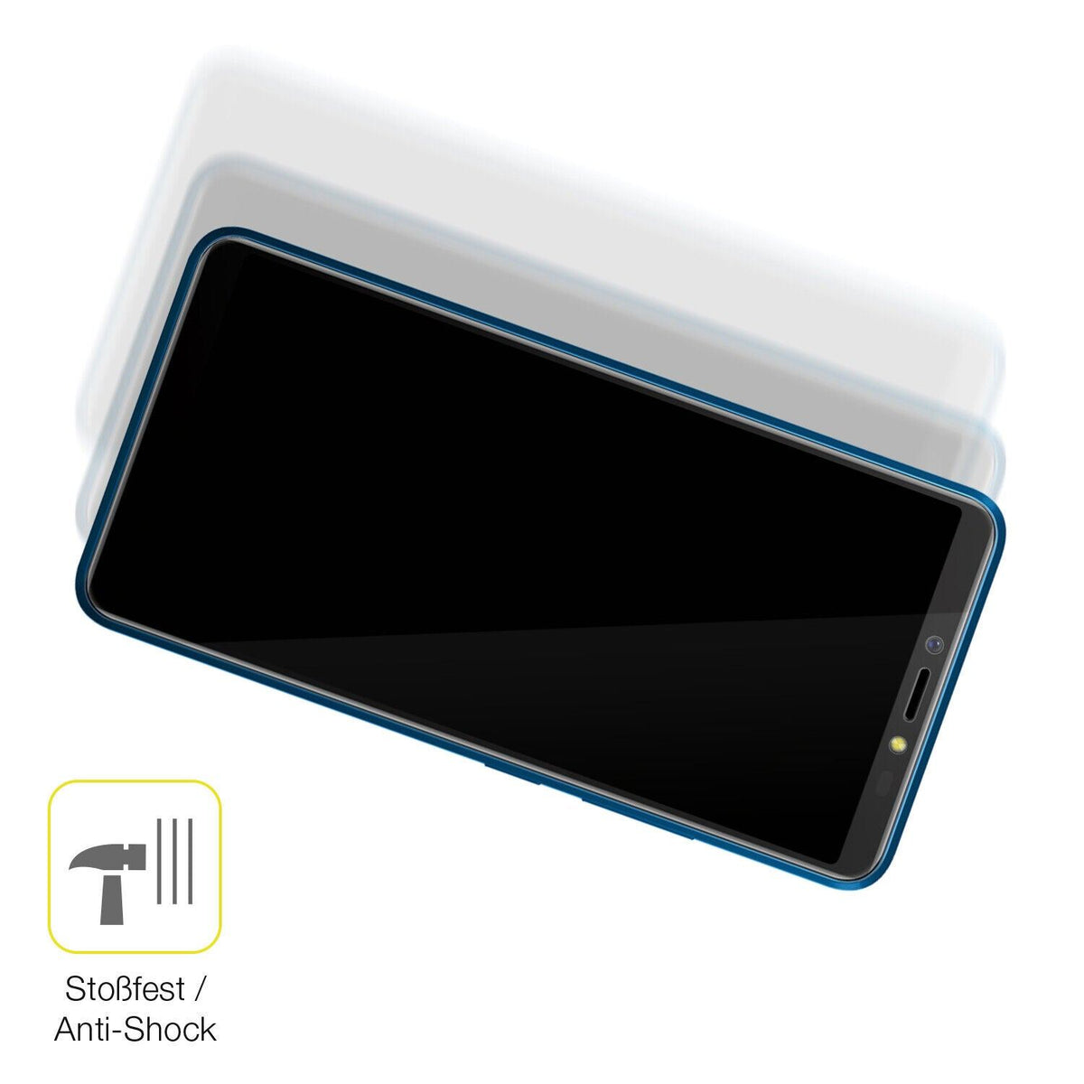 2x Screen Protector for BQ 6030G Practic Protective Film covers 100% dipos Flex