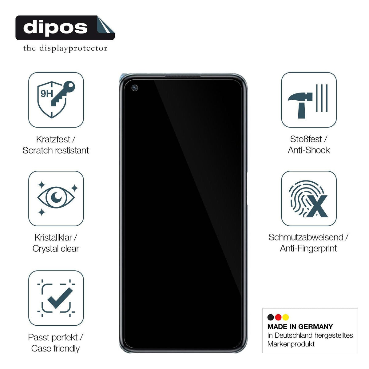 Screen Protector for Oppo K10 5G Flexible Glass 9H dipos