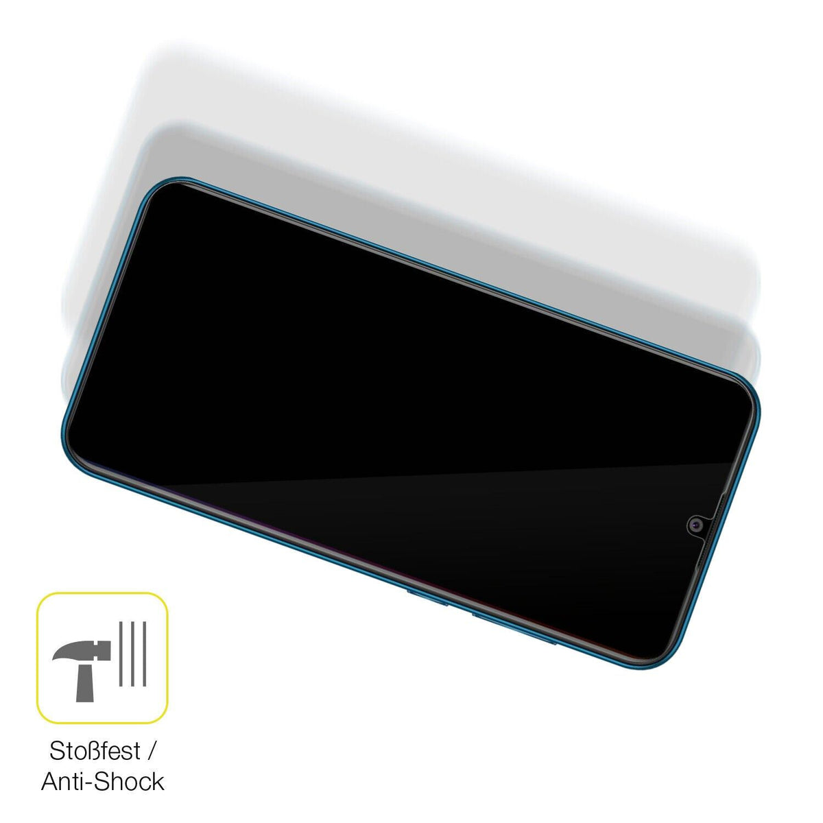 2x Screen Protector for Coolpad Cool 5 Protective Film covers 100% dipos Flex