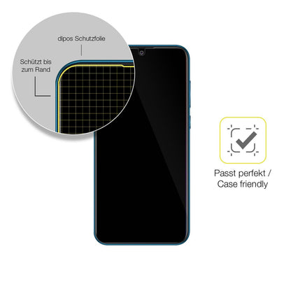 2x Screen Protector for Coolpad Cool 5 Protective Film covers 100% dipos Flex