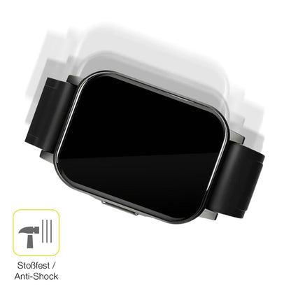 2x Screen Protector for Haylou LS02 watch Protective Film covers 100% dipos Flex