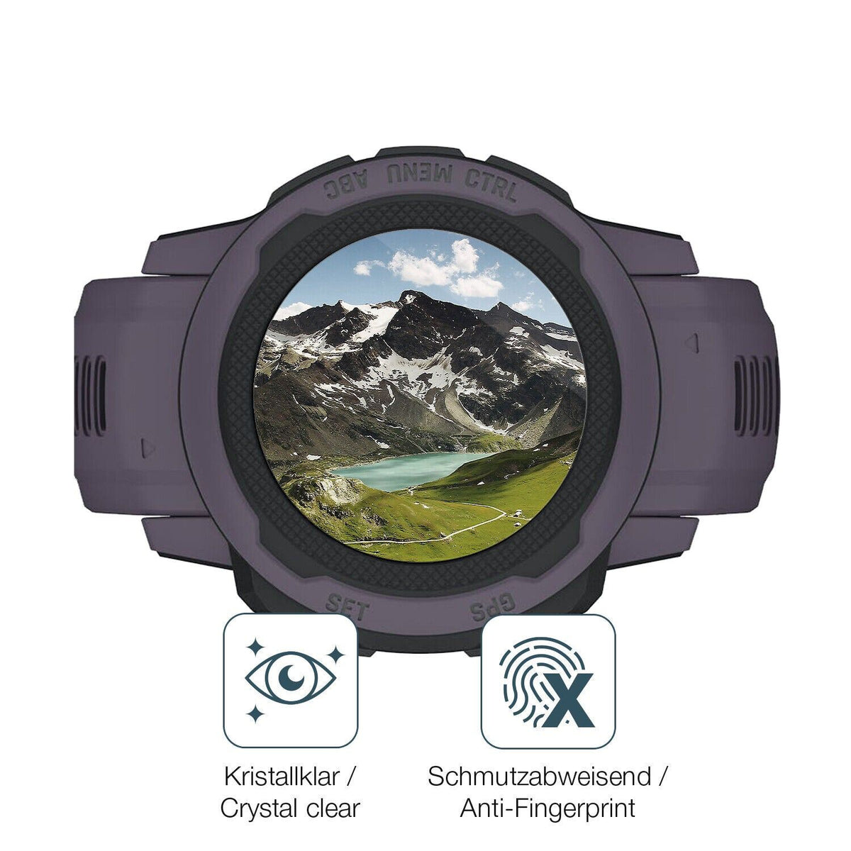 Screen Protector for Garmin Instinct 2S (40mm) Flexible Glass 9H dipos