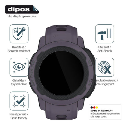 Screen Protector for Garmin Instinct 2S (40mm) Flexible Glass 9H dipos