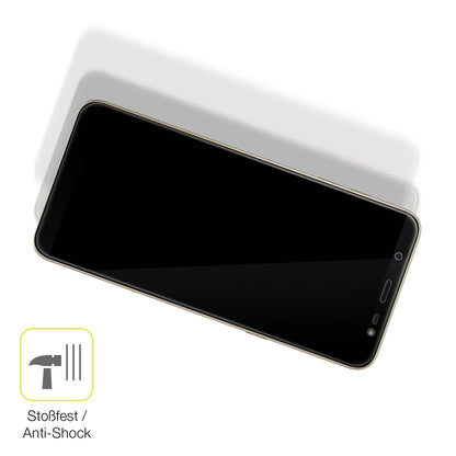 2x Screen Protector for Samsung Galaxy J8 Protective Film covers 100% dipos Flex