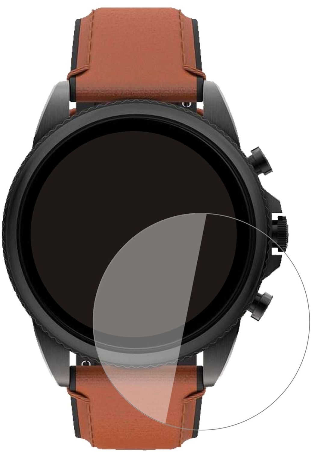 Screen Protector for Fossil Gen 6 (44 mm) Smartwatch Flexible Glass 9H dipos