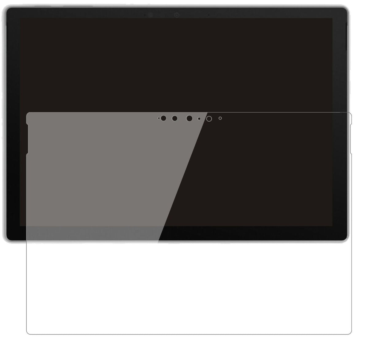 Screen Protector for Microsoft Surface Pro 7 Plus Flexible Glass 9H dipos